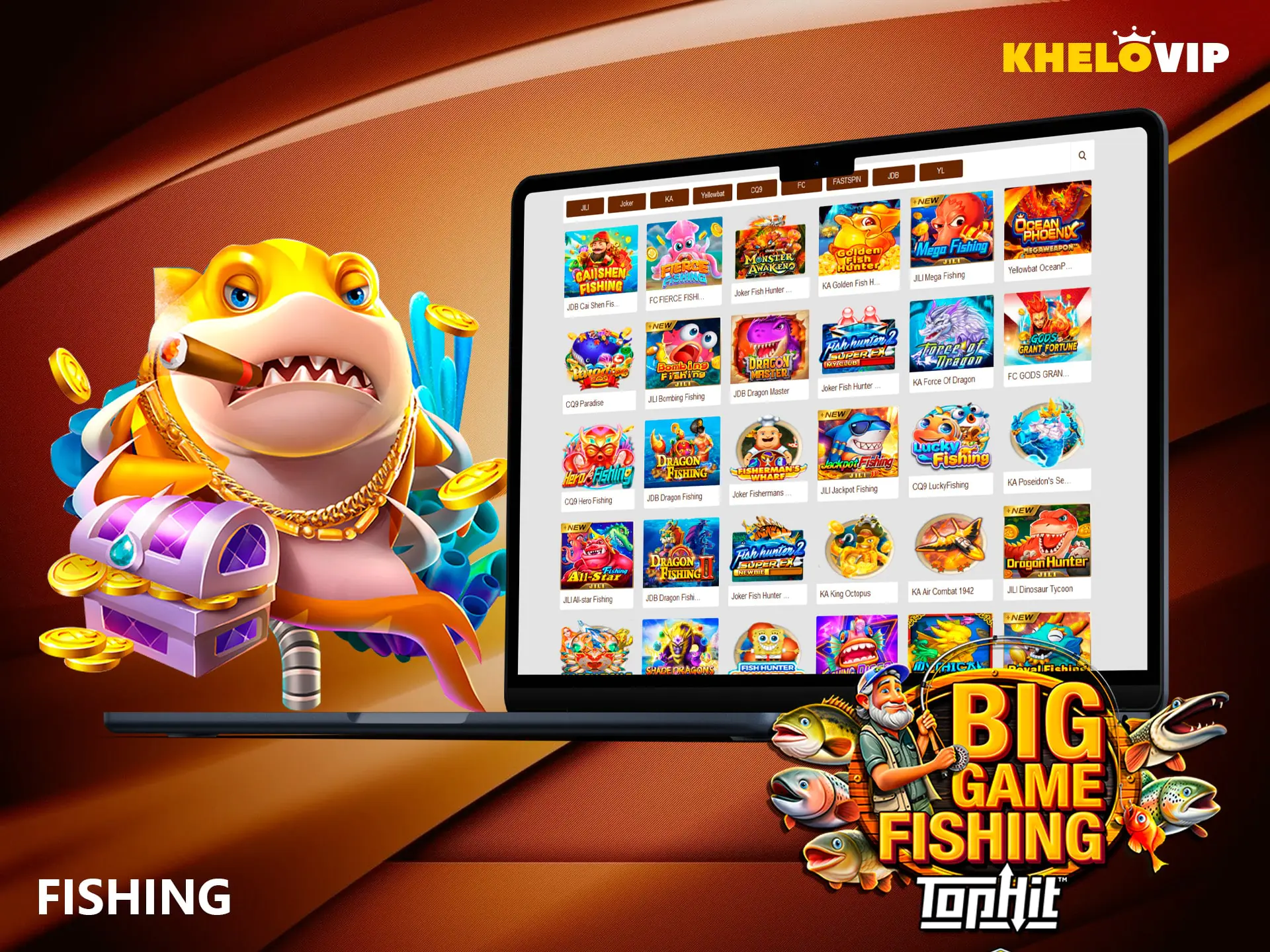 Go fishing with KheloVIP and the big winnings will not wait for long