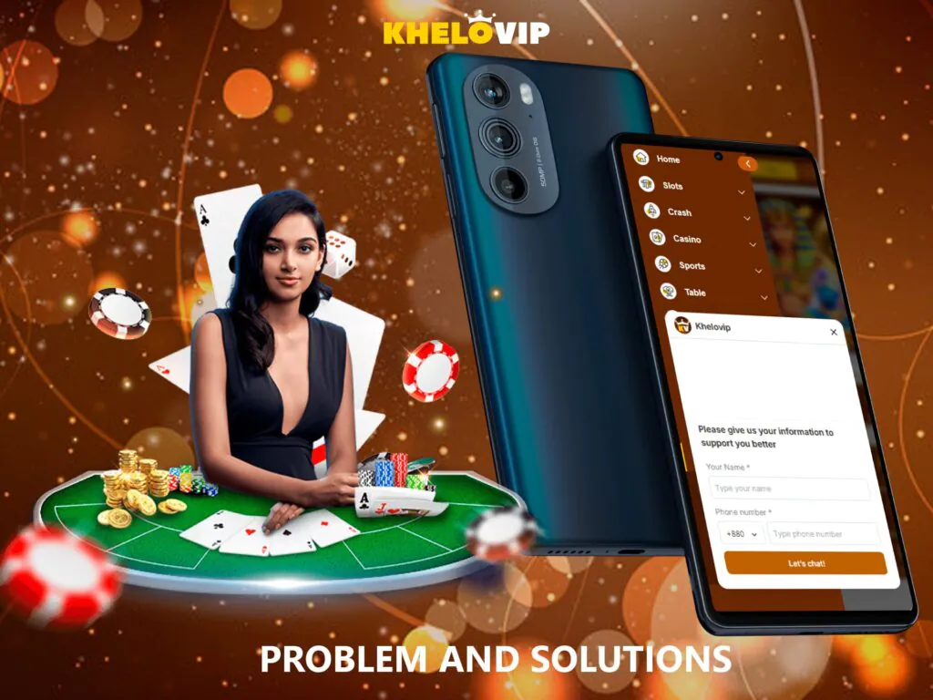 Learn how to solve any problem you might have encountered playing the KheloVIP app 